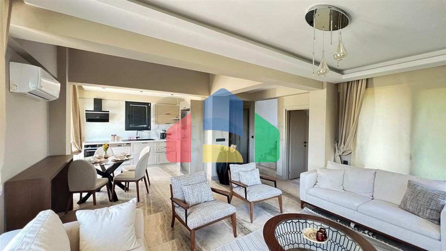 Вілла планування 4 + 1 в районі Фетхіє - Анталія