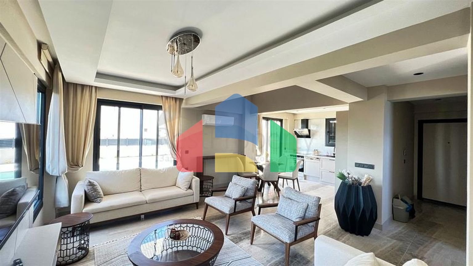 Вілла планування 4 + 1 в районі Фетхіє - Анталія