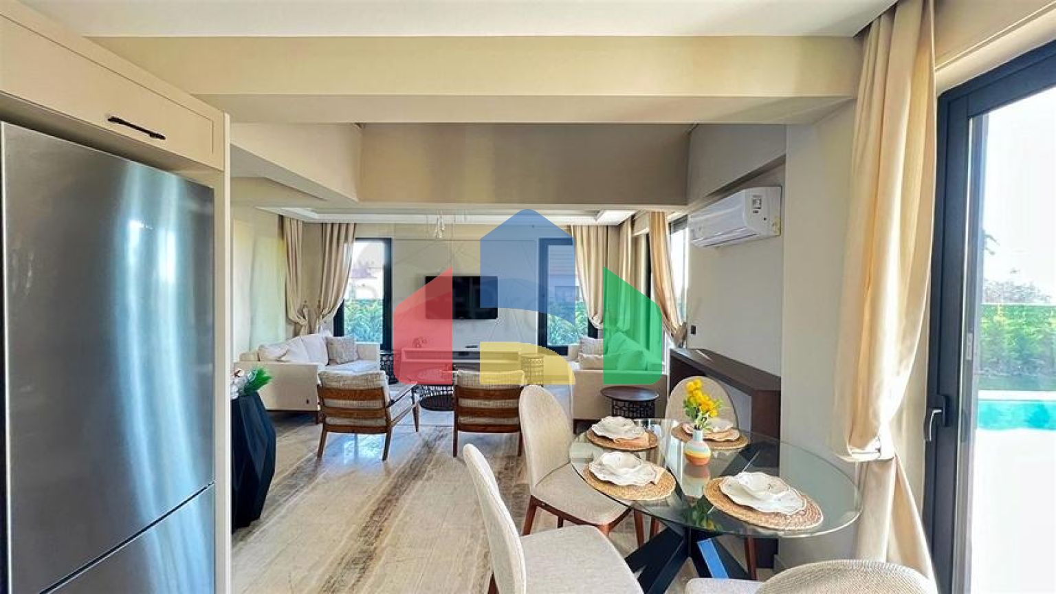 Вілла планування 4 + 1 в районі Фетхіє - Анталія