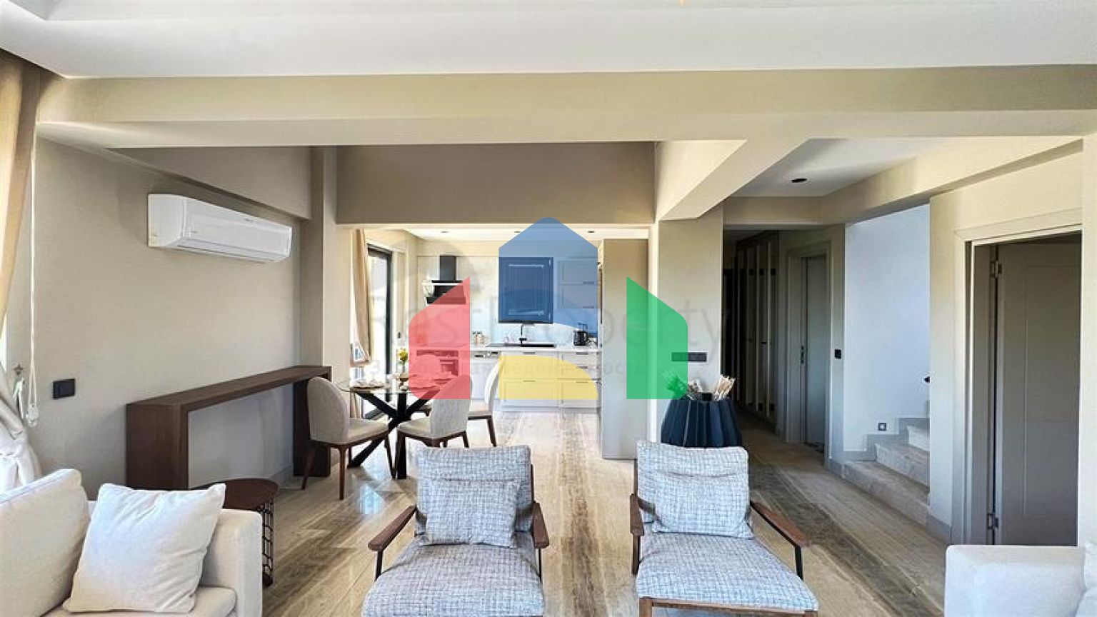 Вілла планування 4 + 1 в районі Фетхіє - Анталія