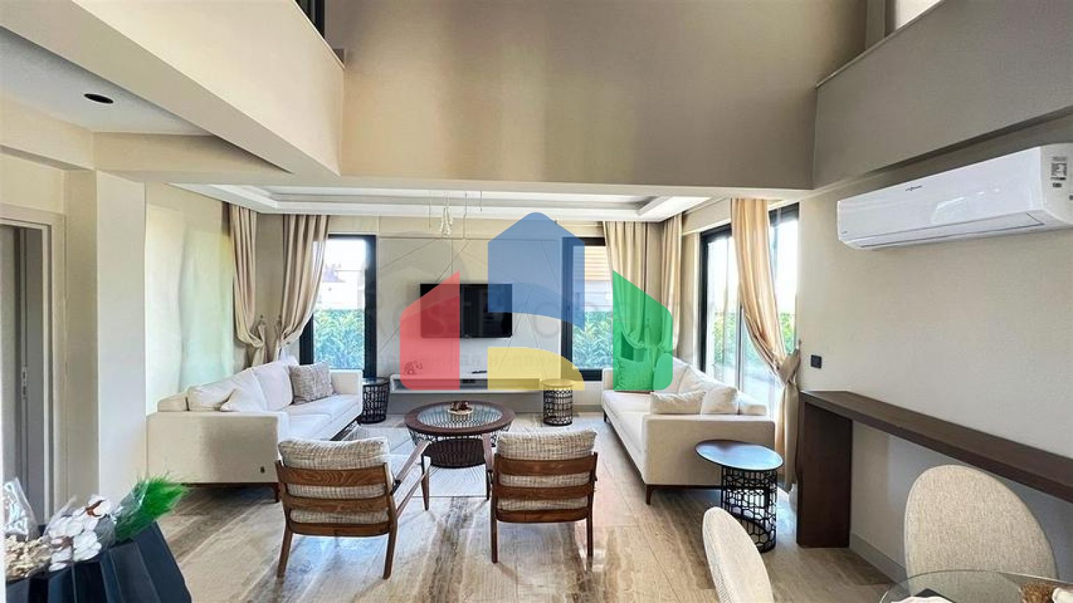 Вілла планування 4 + 1 в районі Фетхіє - Анталія