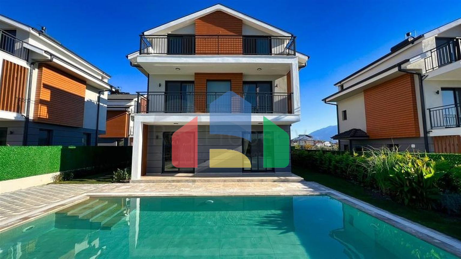 Вілла планування 4 + 1 в районі Фетхіє - Анталія