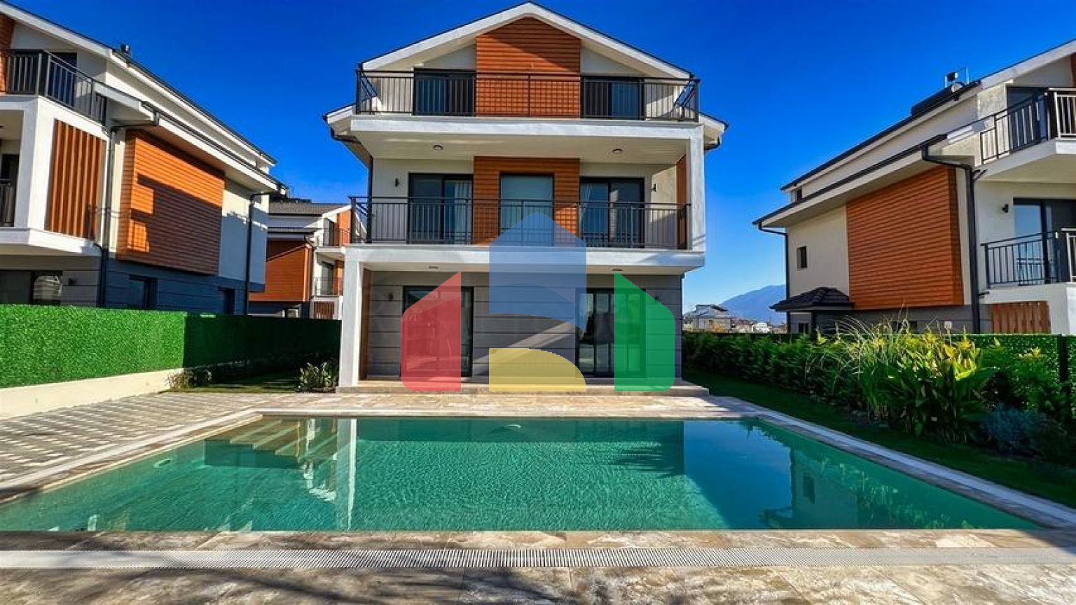 Вілла планування 4 + 1 в районі Фетхіє - Анталія