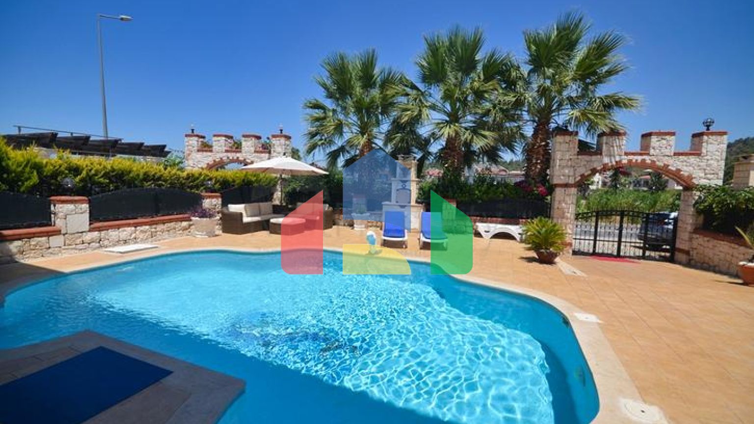 Вілла планування 3 + 1 в районі Фетхіє - Анталія