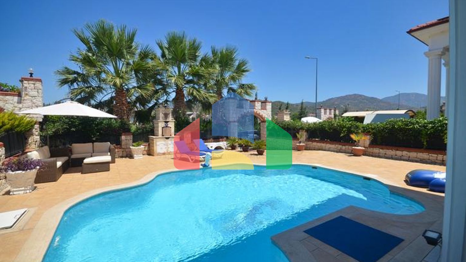 Вілла планування 3 + 1 в районі Фетхіє - Анталія