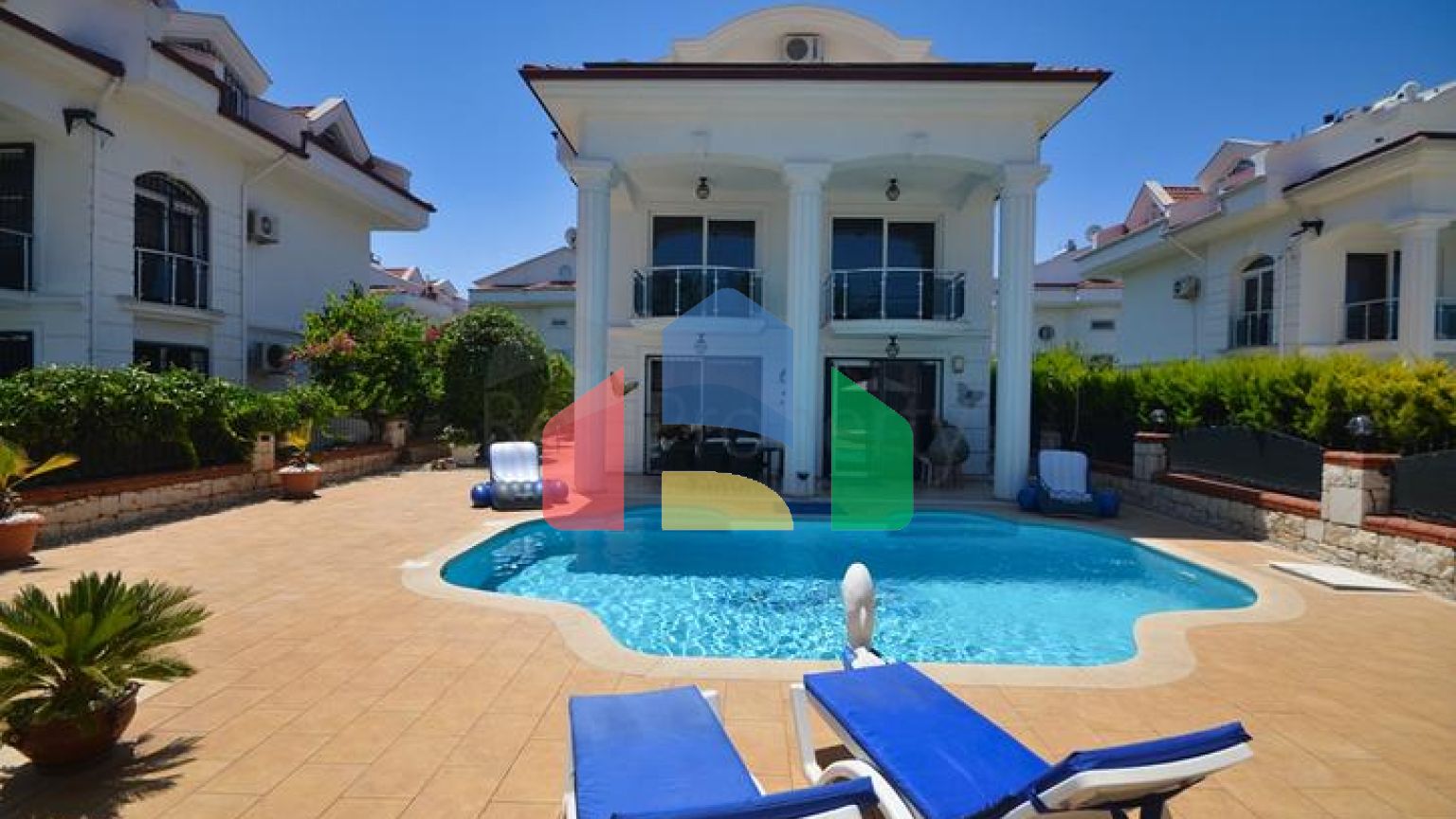 Вілла планування 3 + 1 в районі Фетхіє - Анталія