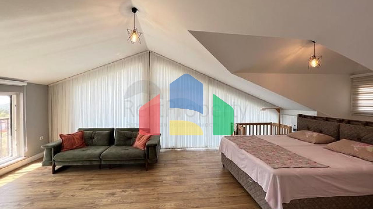 Вілла планування 4 + 1 в районі Фетхіє - Анталія