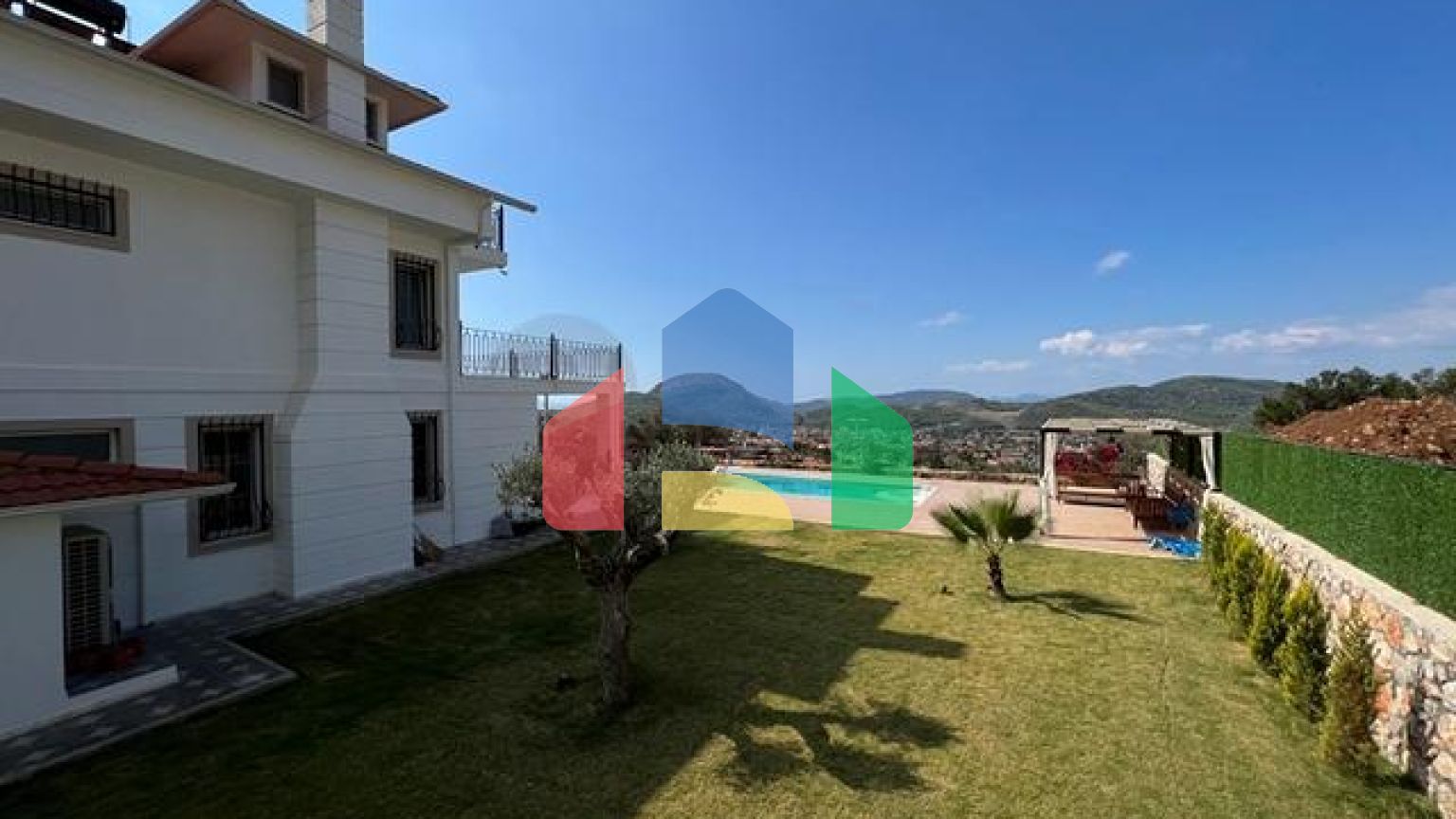 Вілла планування 4 + 1 в районі Фетхіє - Анталія