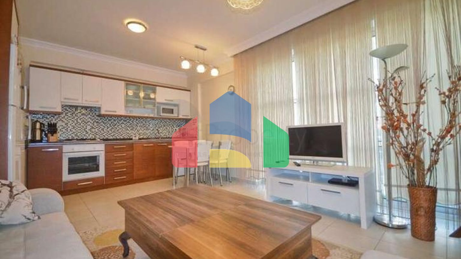 Квартира планировки 2+1 в районе Фетхие