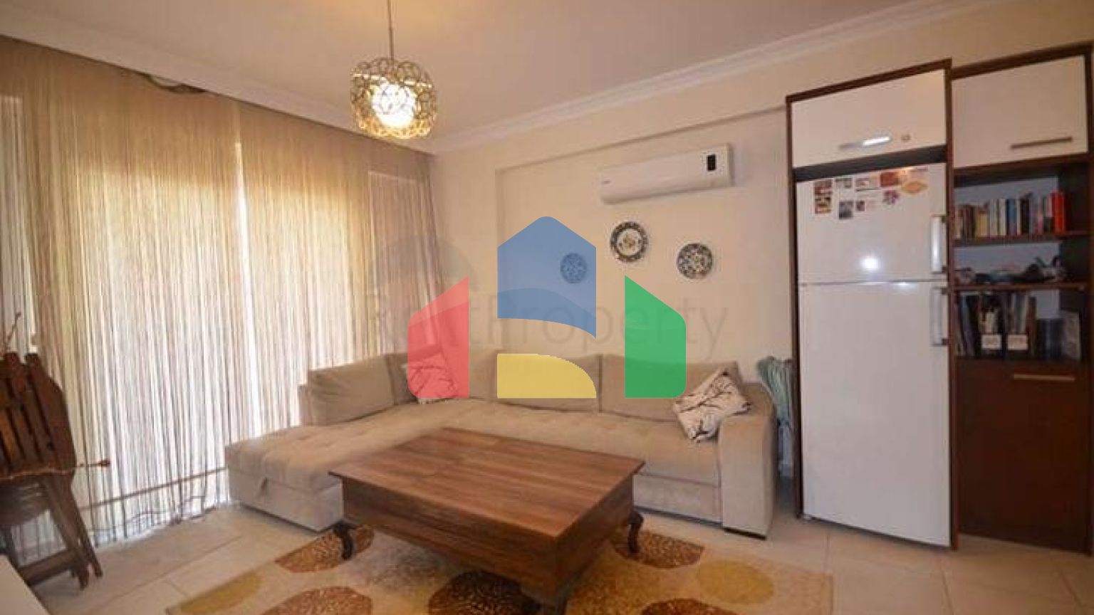 Квартира планировки 2+1 в районе Фетхие