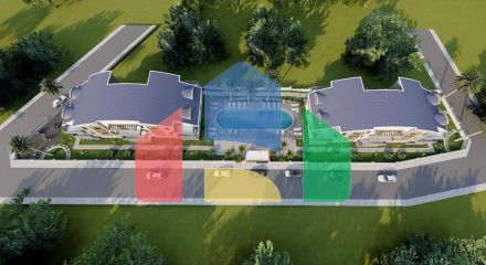 Квартира планування 3 + 1 в районі Фетхіє - Анталія