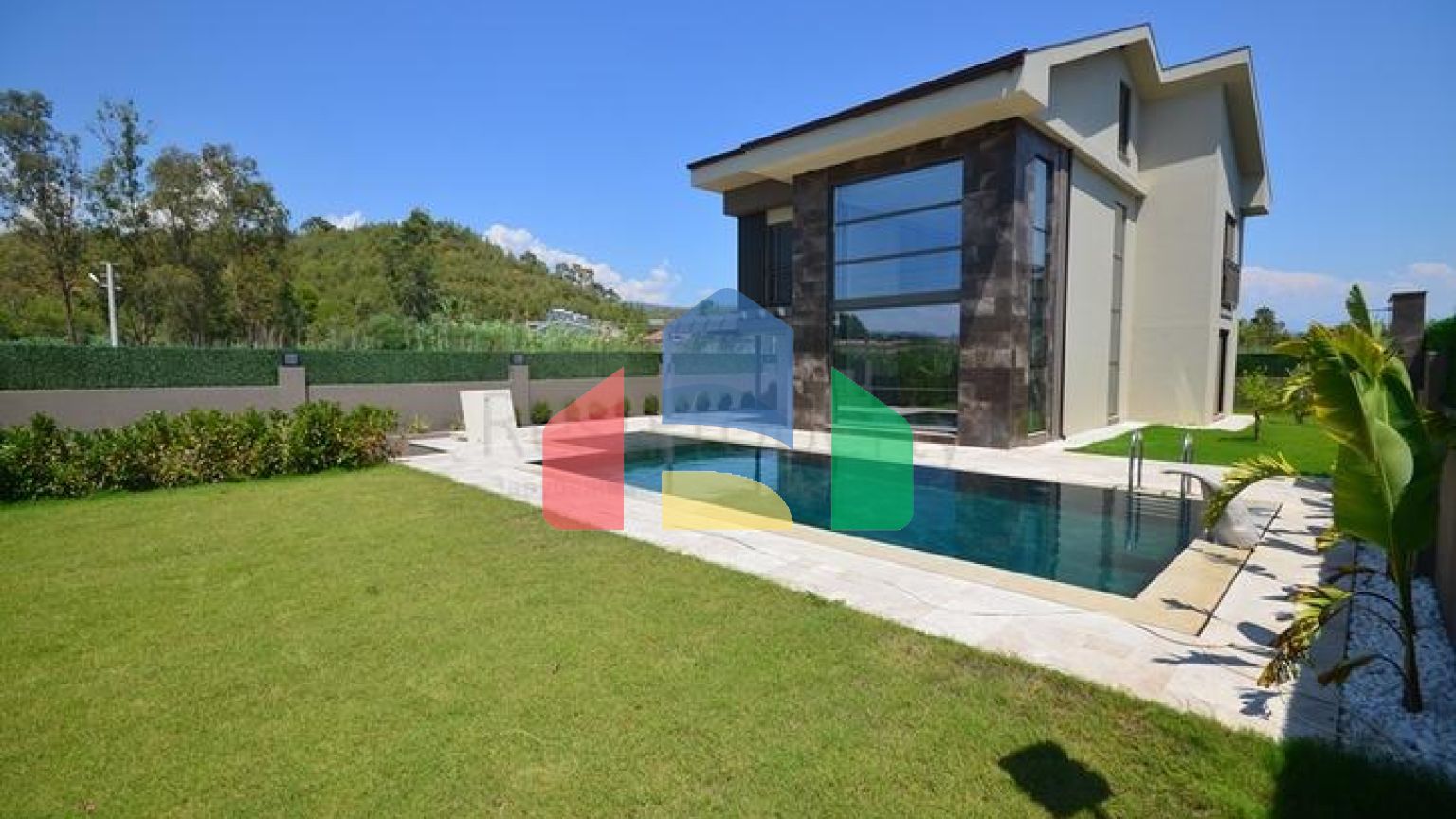 Вілла планування 4 + 1 в районі Фетхіє - Анталія