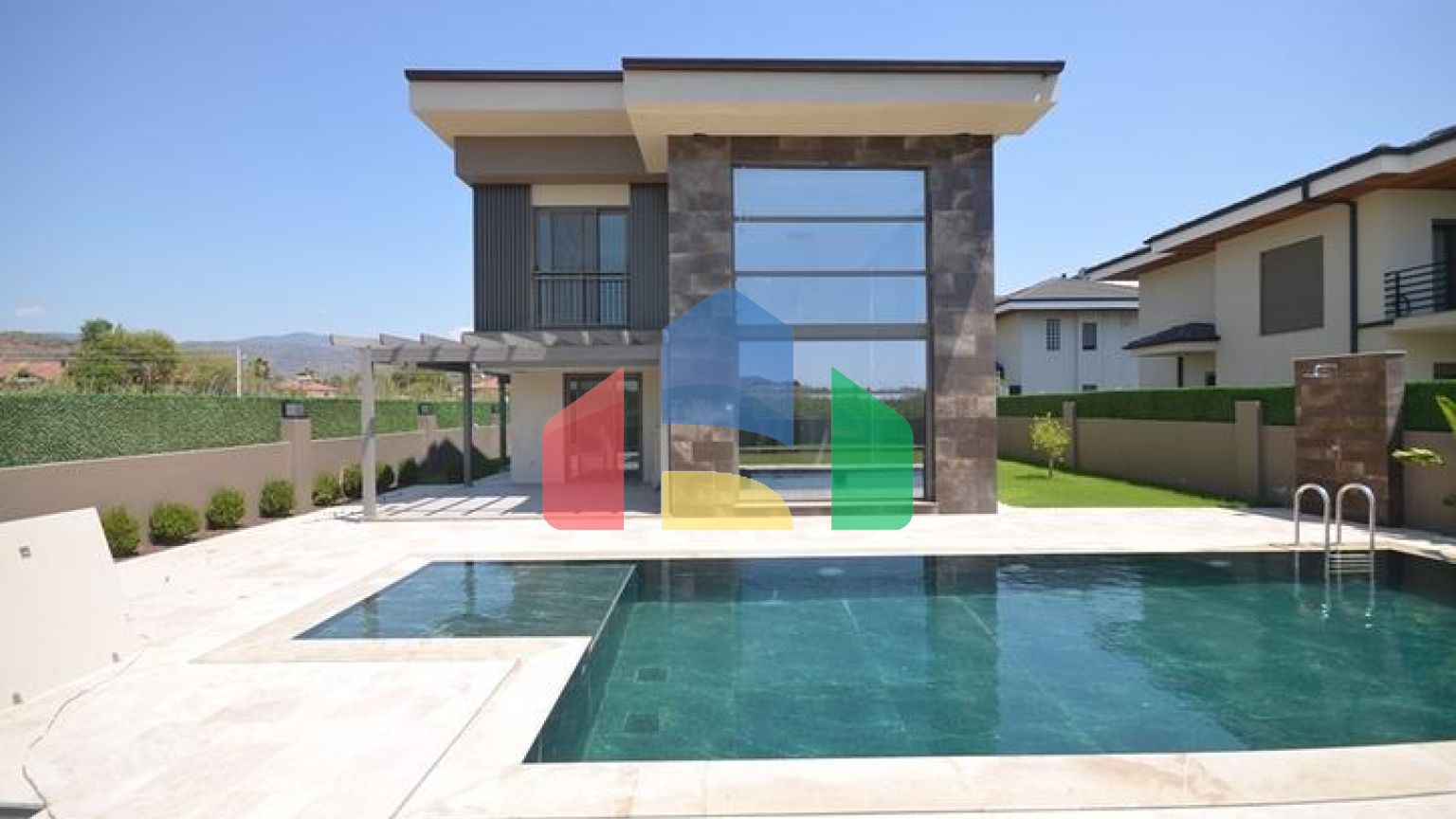 Вілла планування 4 + 1 в районі Фетхіє - Анталія