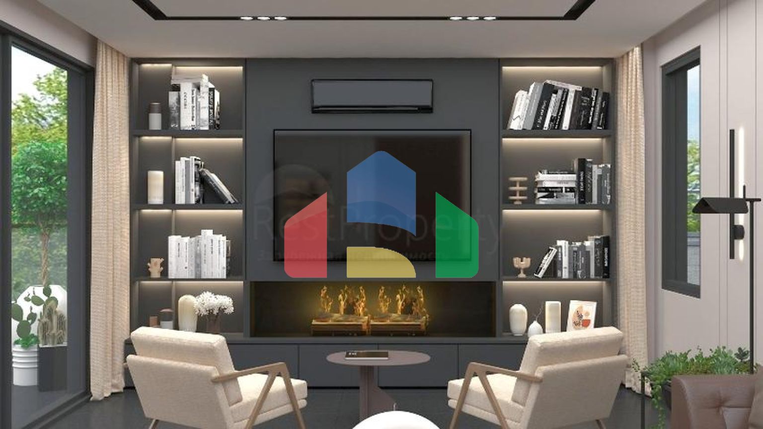 Вілла планування 4 + 1 в районі Фетхіє - Анталія