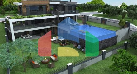 Вілла планування 4 + 1 в районі Фетхіє - Анталія