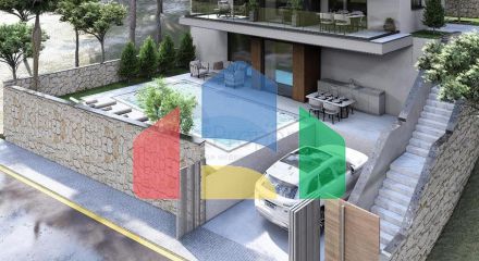 Вілла планування 4 + 1 в районі Фетхіє - Анталія