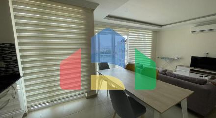 Квартира 2+1 с видом на горы , с большим бассейном -  Оваджыик