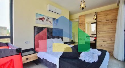 Вилла планировки 4+1 в районе Фетхие