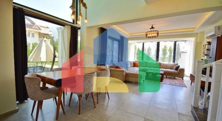 Вилла планировки 4+1 в районе Фетхие