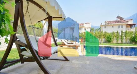 Вилла планировки 4+1 в районе Фетхие