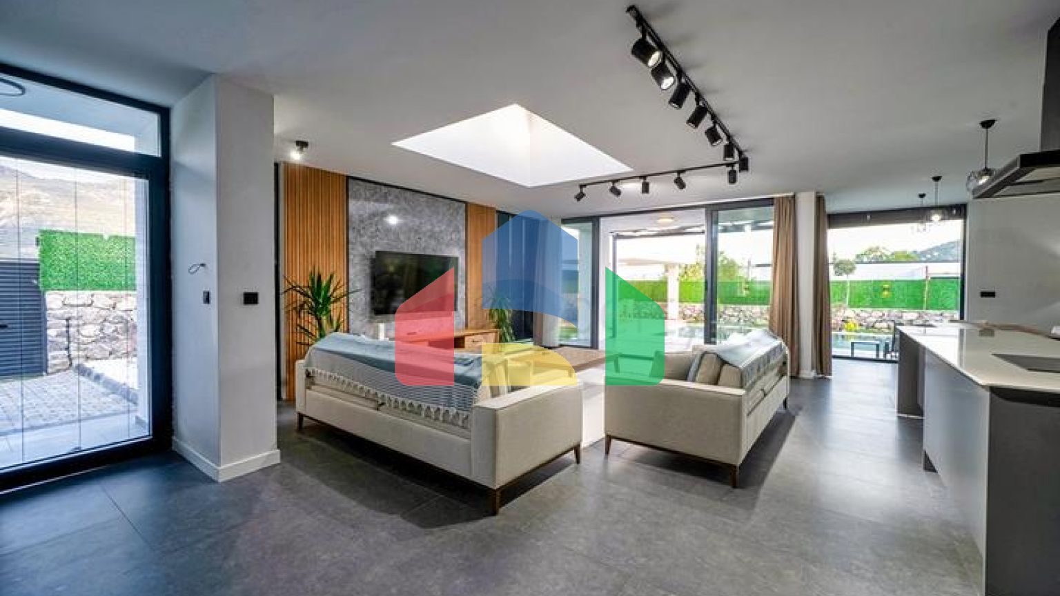 Вілла планування 3 + 1 в районі Фетхіє - Анталія