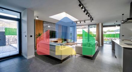 Вілла планування 3 + 1 в районі Фетхіє - Анталія