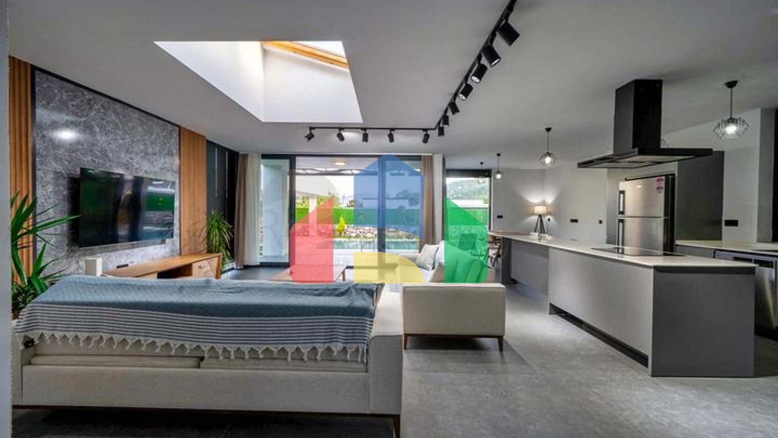 Вілла планування 3 + 1 в районі Фетхіє - Анталія