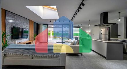 Вілла планування 3 + 1 в районі Фетхіє - Анталія