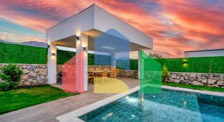 Вілла планування 3 + 1 в районі Фетхіє - Анталія