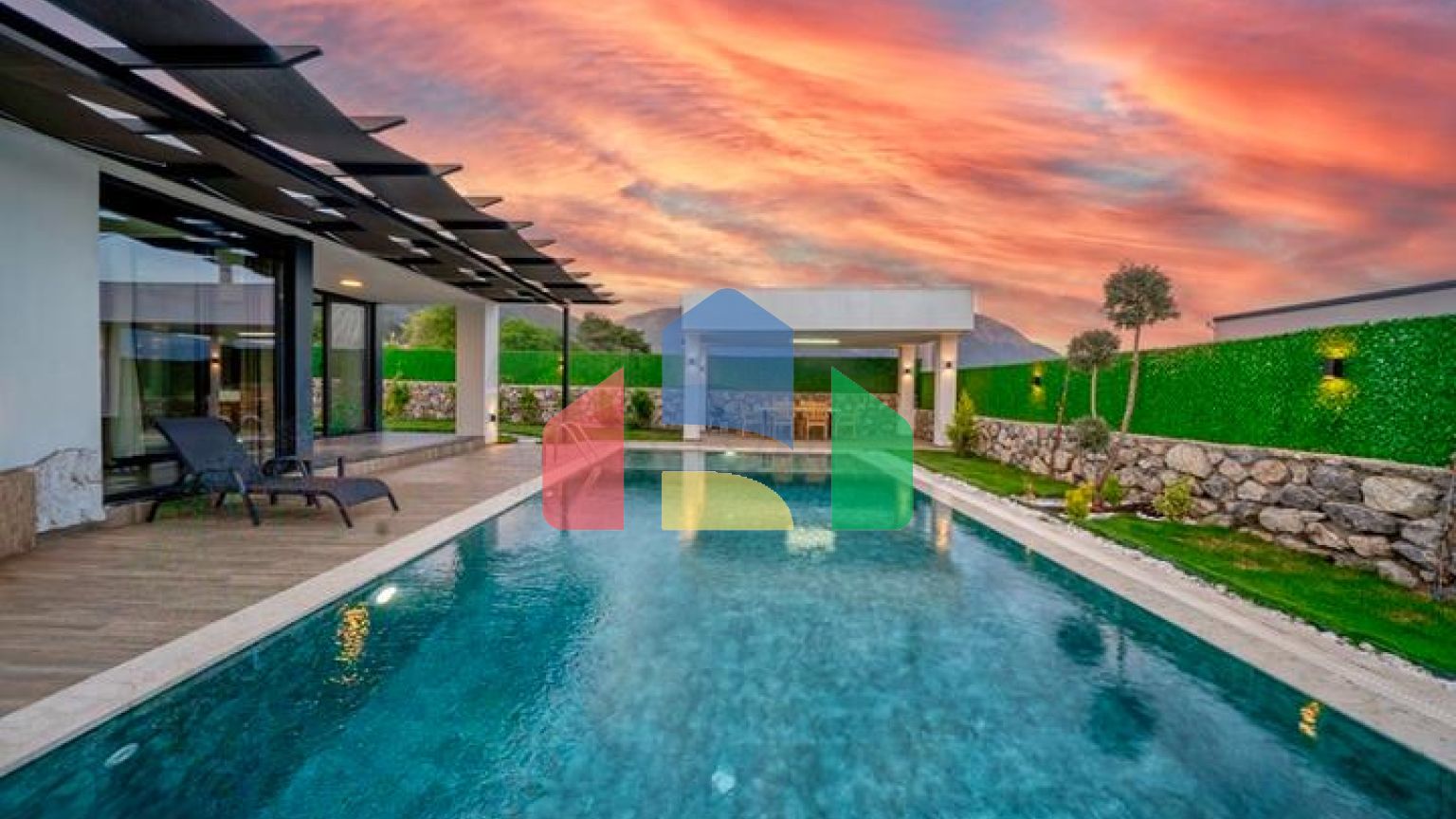 Вілла планування 3 + 1 в районі Фетхіє - Анталія