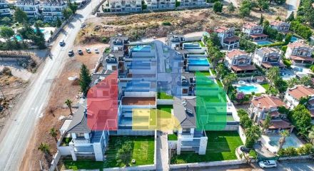 Вилла планировки 4+1 в районе Фетхие - Анталия