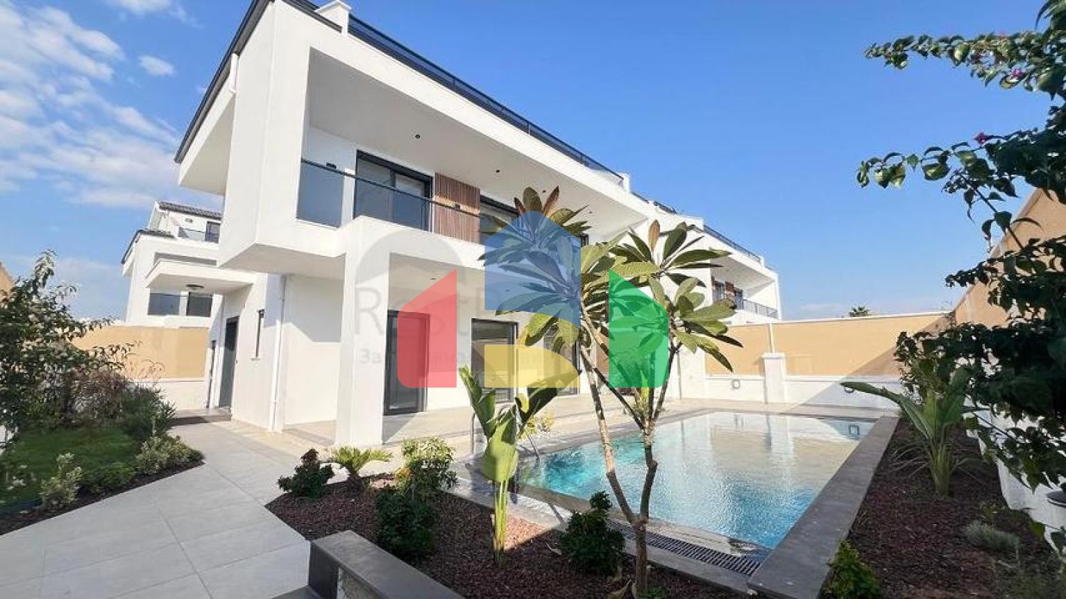 Вілла планування 3 + 1 в районі Фетхіє - Анталія