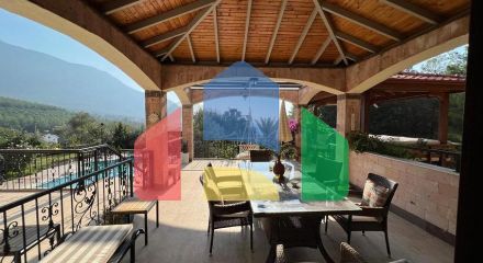 Вилла планировки 7+1 в районе Фетхие - Анталия