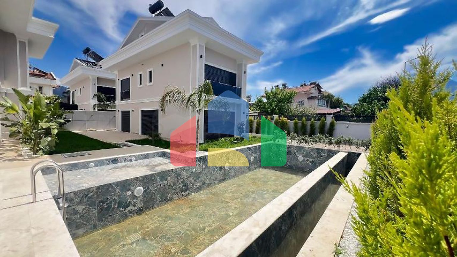 Вілла планування 4 + 1 в районі Фетхіє - Анталія