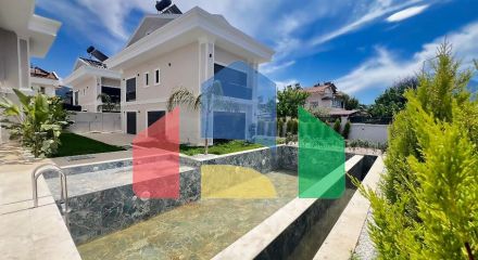 Вілла планування 4 + 1 в районі Фетхіє - Анталія