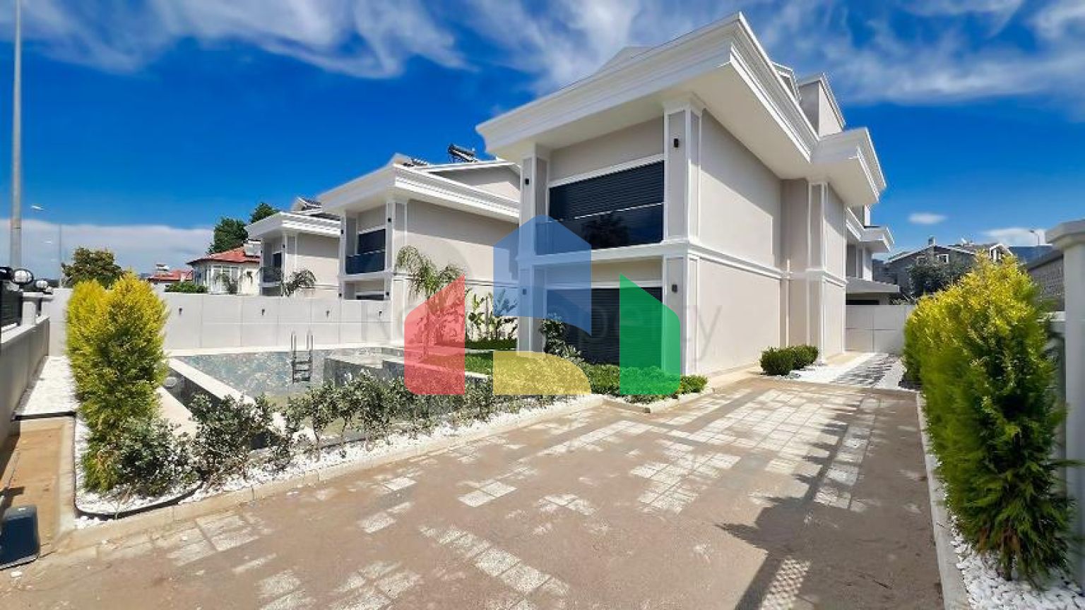 Вілла планування 4 + 1 в районі Фетхіє - Анталія