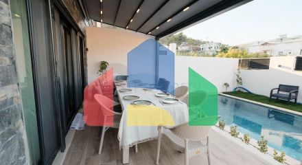 Вилла планировки 4+1 в районе Фетхие - Анталия