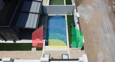 Вилла планировки 4+1 в районе Фетхие - Анталия