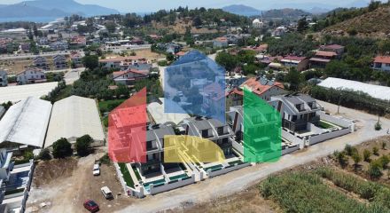 Вилла планировки 4+1 в районе Фетхие - Анталия