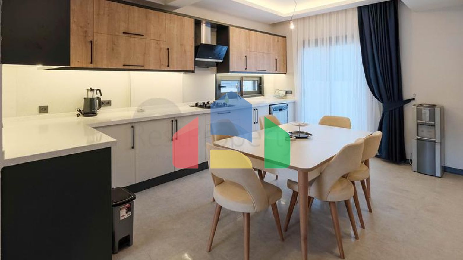 Вилла планировки 4+1 в районе Фетхие - Анталия