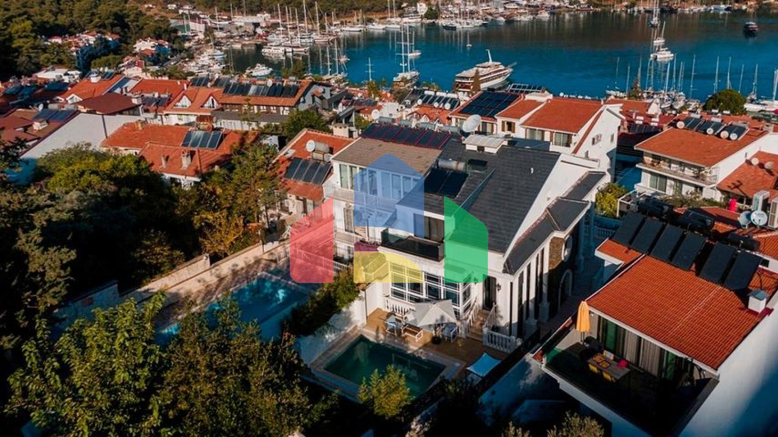 Вілла планування 5 + 1 в районі Фетхіє - Анталія