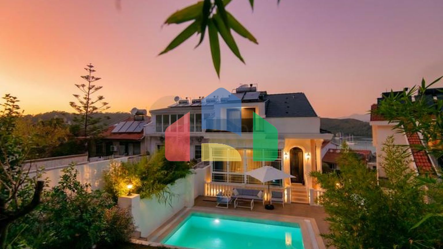 Вілла планування 5 + 1 в районі Фетхіє - Анталія