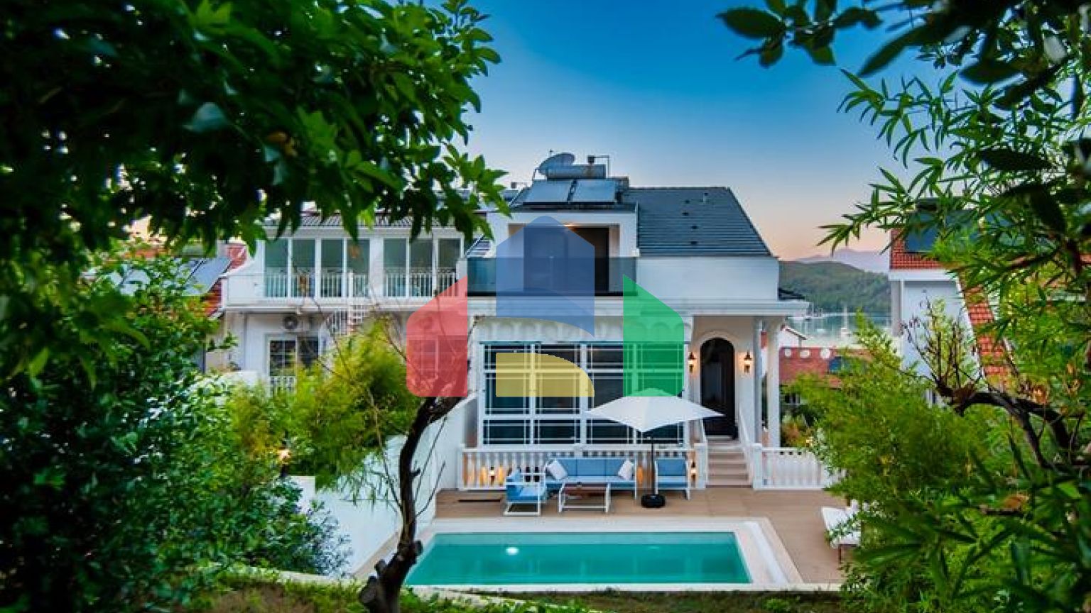 Вілла планування 5 + 1 в районі Фетхіє - Анталія