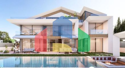 Вилла планировки 5+1 в районе Фетхие - Анталия