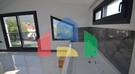 Вилла планировки 3+1 в районе Фетхие - Анталия