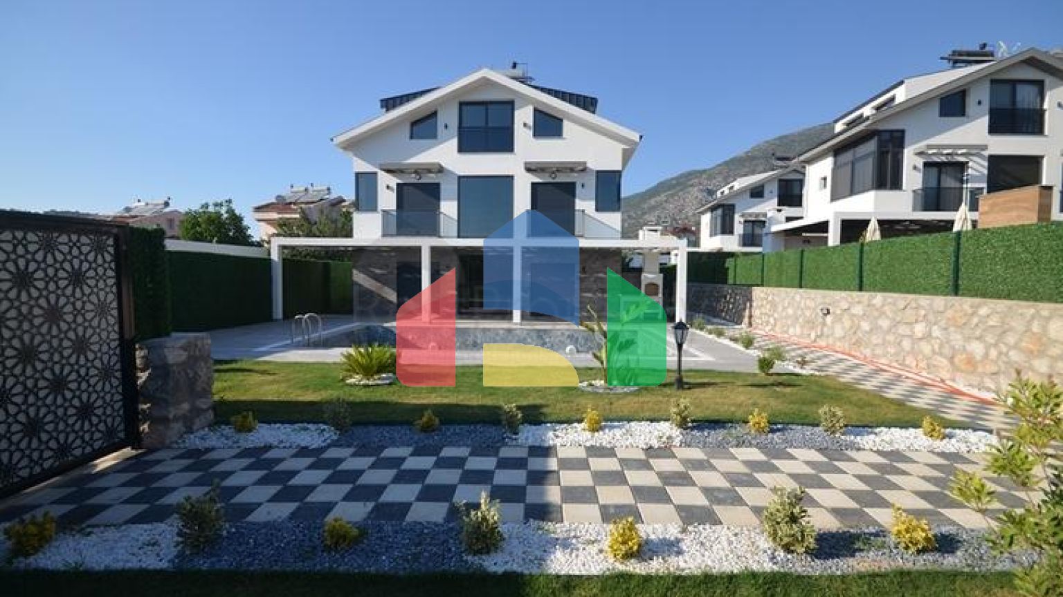 Вілла планування 3 + 1 в районі Фетхіє - Анталія