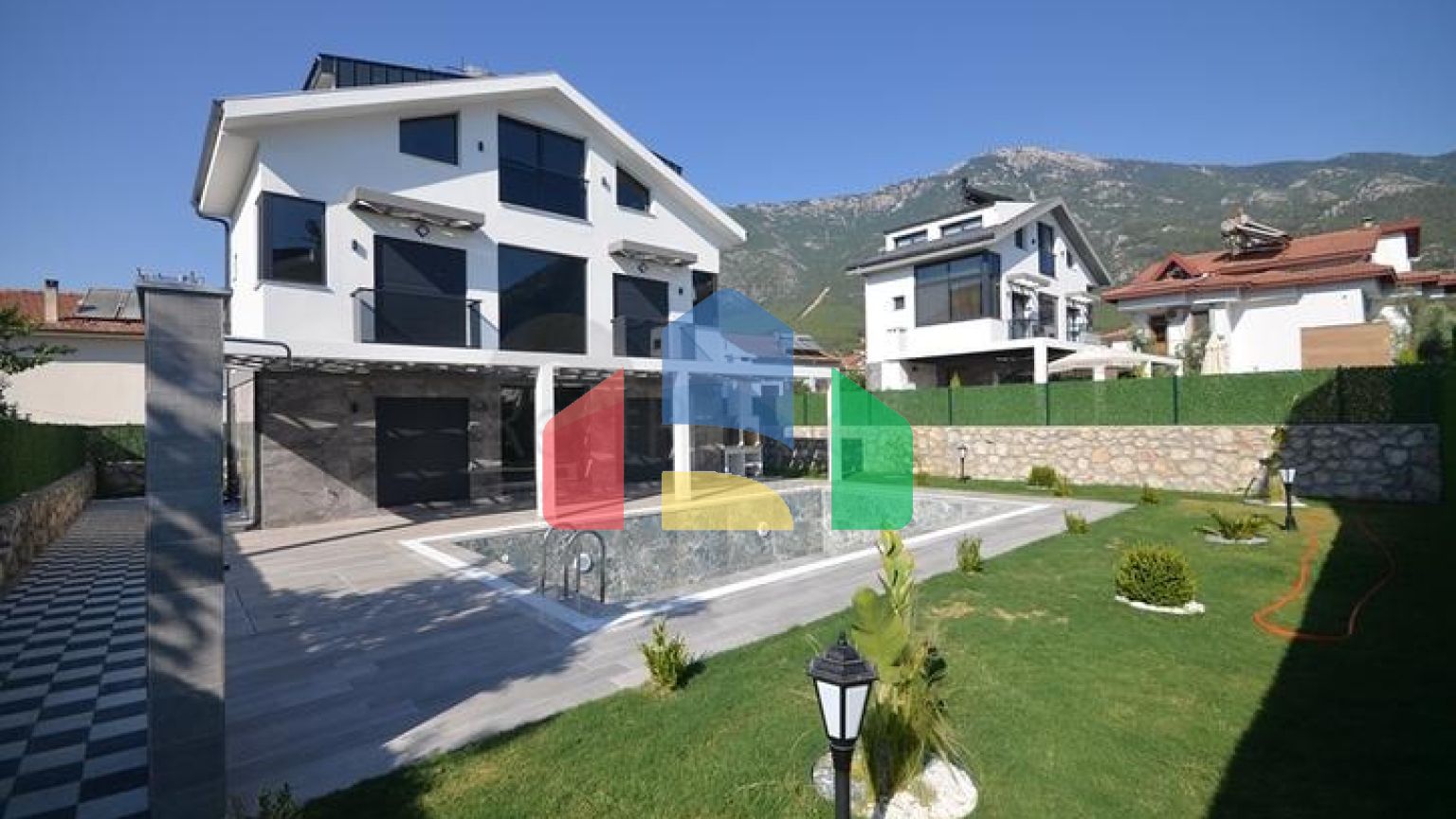 Вілла планування 3 + 1 в районі Фетхіє - Анталія