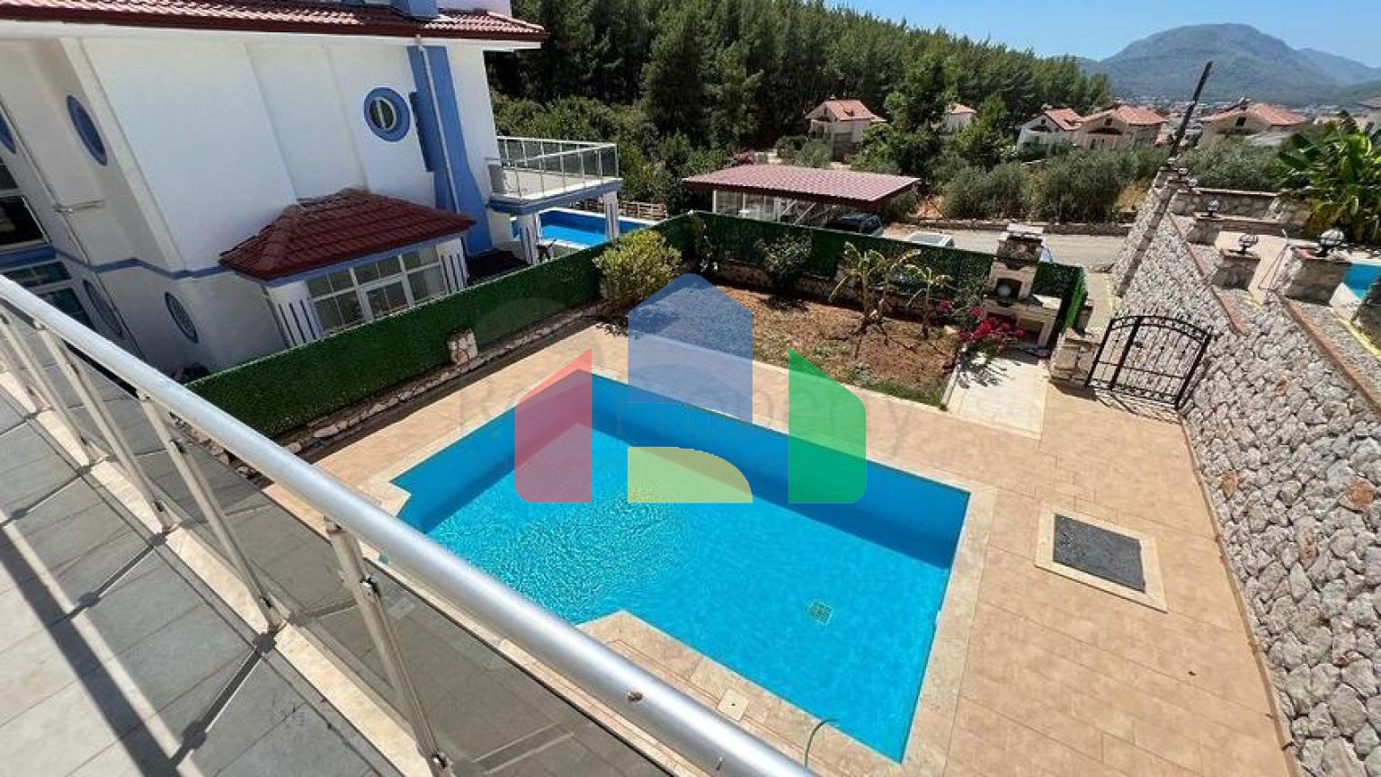 Вилла планировки 3+1 в районе Фетхие - Анталия