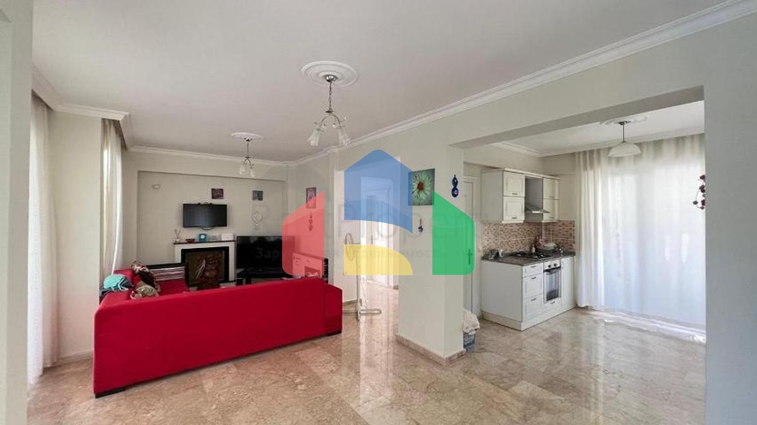 Вилла планировки 3+1 в районе Фетхие - Анталия