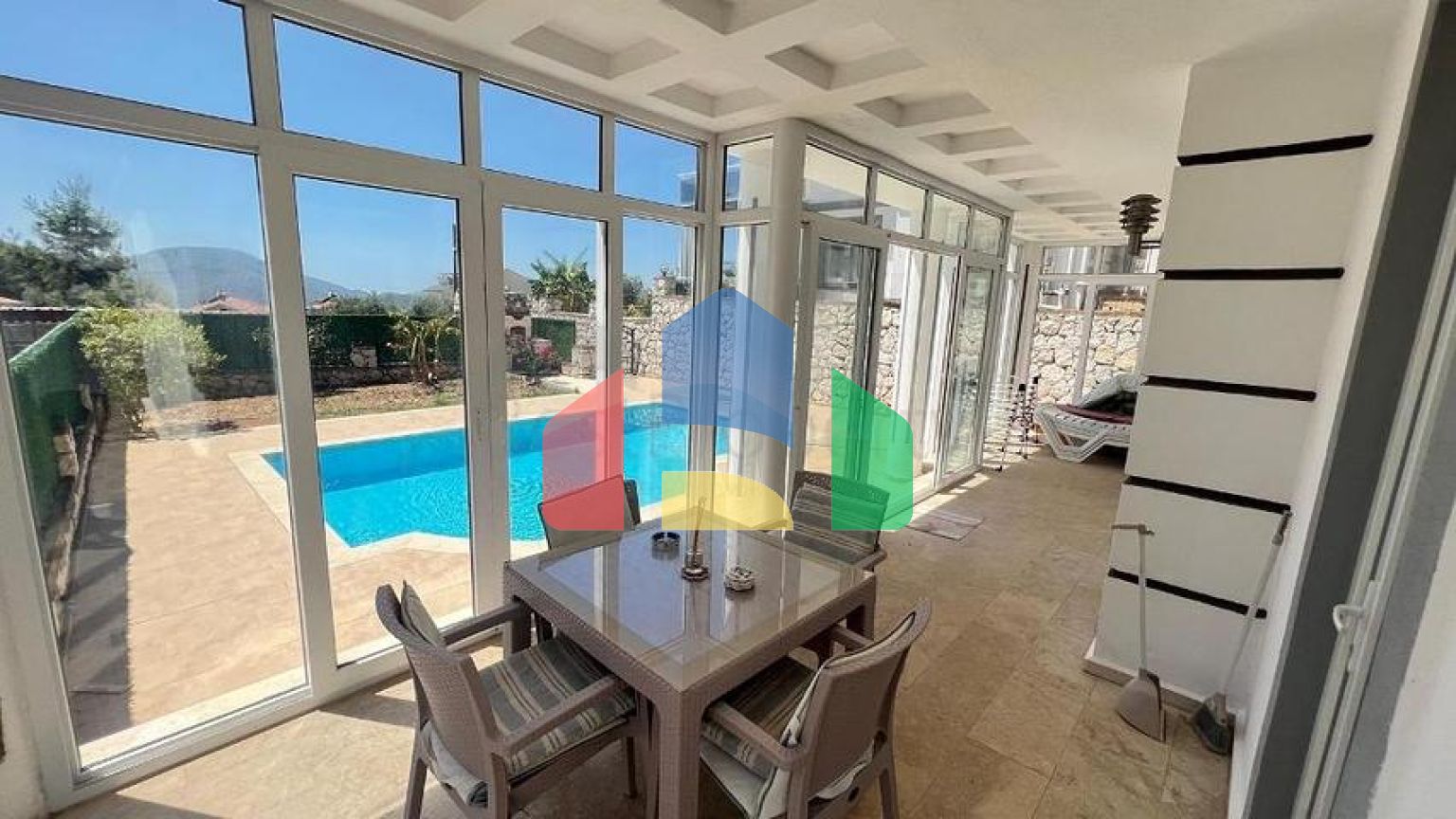 Вилла планировки 3+1 в районе Фетхие - Анталия